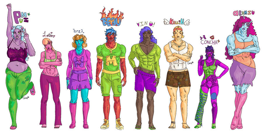 Kellin’s Fall–Main Characters